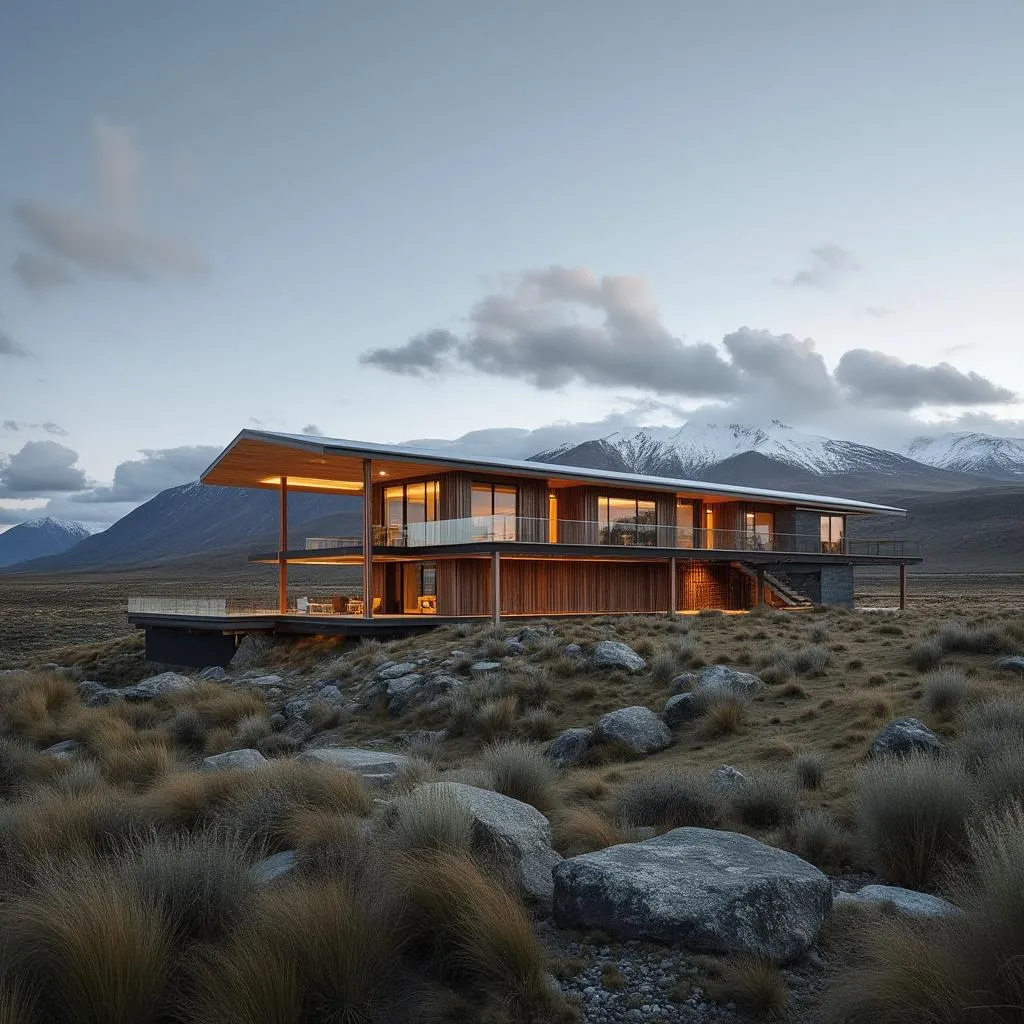Complejo turístico en Patagonia